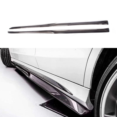225*20*24cm Kohlenstofffaser Seitenschutz-Seitenrock für Mercedes Benz W205 C205 Sport