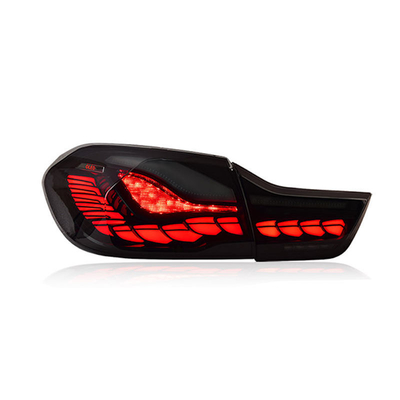 2014-2019 Anwendbare Rückleuchten Running Dragon Scale Style LED für BMW 4er F32