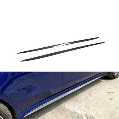 Custom Fit hochpolierte schwarze Seitenschürze für Mercedes-Benz AMG GT 53 Sedan 2019-2020