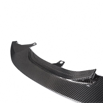 Erweitern Sie Ihren BMW M4 M3 F80 F82 F83 mit echtem Trockenkohlenstofffaser Front Spoiler Lip Black