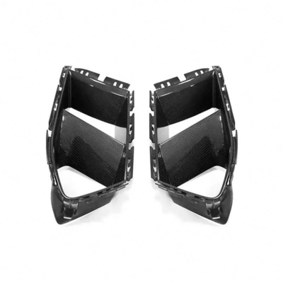 MP-Stil Trockene Kohlenstofffaser Frontbumper Nebel Lufteinlassöffnungen für BMW G80 M3 G82 G83 M4