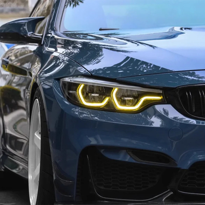 36 Watt Lemon Yellow Angel Eye Modul Die perfekte Ergänzung zu Ihrem BMW M3 M4 F80 F82 LCI