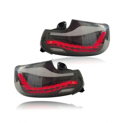 Dragon Scale Tail Light für BMW 2er M2C F22 F23 F87 218 220i 230 OLED in Rot