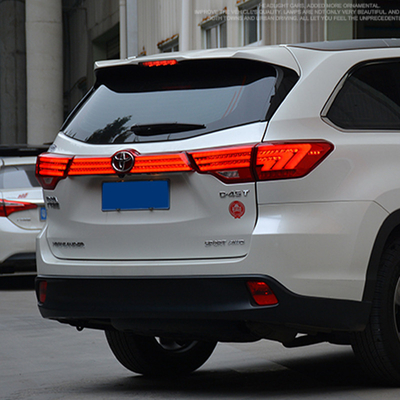 2015-2017 Anwendbares Jahr Modifizierte kontinuierliche Led-Heckleuchte für Toyota Highlander