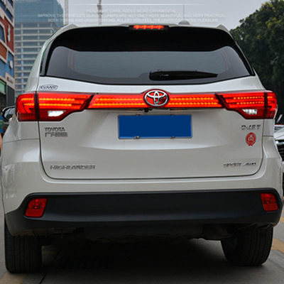Modifizierte LED-Hinterlichtsammlung für Toyota Highlander 15-17 Plug And Play Zubehör