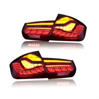 Dragon Scale Look LED Streamer Hecklicht Modifiziert für BMW 3er F30 F35 13-15