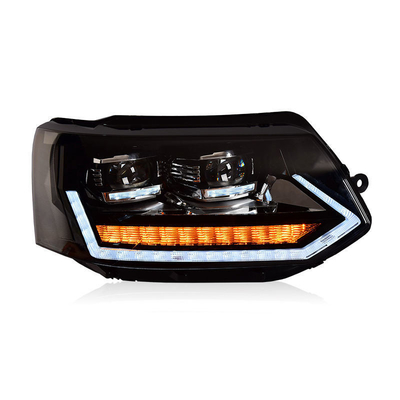 VW Transporter Caravelle 2011-2015 T5 Voll-LED-Scheinwerfer mit bewegtem Drehsignal