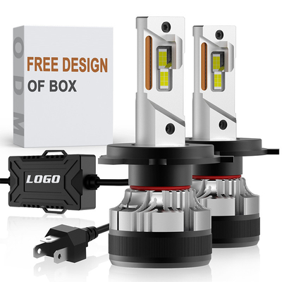 DC 12-30V High Lumen Auto 65 Watt 9006 9005 H11 H4 Auto Led Scheinwerfer Glühbirne mit Lüfter
