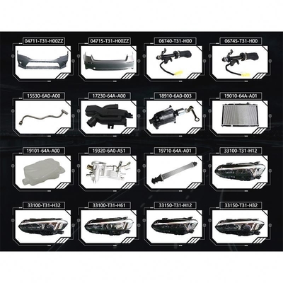 100% geprüfte Auto-Auto-Teile für Honda Civic Fe 2020 2021 2022 2023 Auto-Karosserie-Kits Auto-Stützpunkte