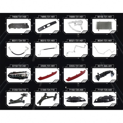 Autokörperkits für Honda Civic Fe 2020 2021 2022 2023 Ersetzen/Reparaturbedarf direkt