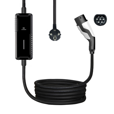 16A Typ 2 bis Typ 2 EV-Ladekabel mit 5M TPU Jacket Kabel Spezifikation 5x6.0mm2 2x0.5mm2