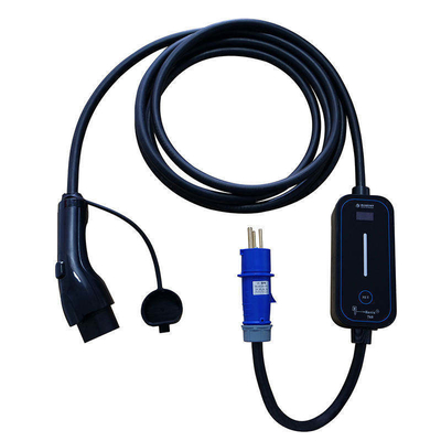 Portable EV Charger Type2 7Kw 32A Gb/T 5M Kabel mit 50Hz oder 60Hz Eingangsfrequenz