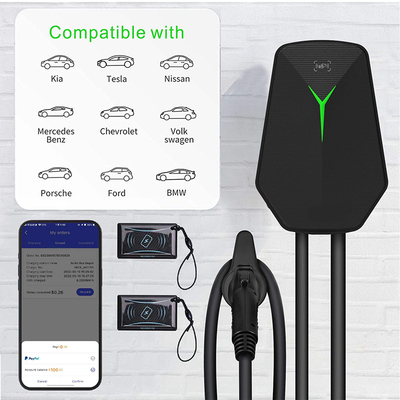 22kW Ausgangsleistung AC Elektroauto EV Schnellladestation mit Steckdosis