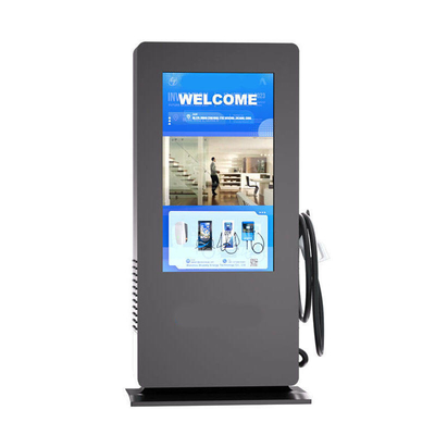 CCS Chademo 30Kw-240Kw Dc Ccs2 /Ccs1Ev Ladestelle mit Medienwerbeanzeige