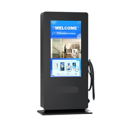 CCS Chademo 30Kw-240Kw Dc Ccs2 /Ccs1Ev Ladestelle mit Medienwerbeanzeige