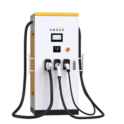 Leistung 60Kw Dc Ev-Ladegerät Ccs1/2 Ocpp1.6J Ev-Ladestation mit doppelter Waffe