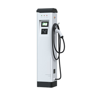 Typ 1 / Typ 2 Schnittstellenstandard 22 kW Ev-Ladegerät mit Bodenstand und Pos-Zahlung