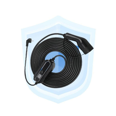 GBT Optional 32A Einzelphase 7W 10-32 Ampere Verstellbarer Strom Typ 2 Portable Ev-Ladegerät mit Ce