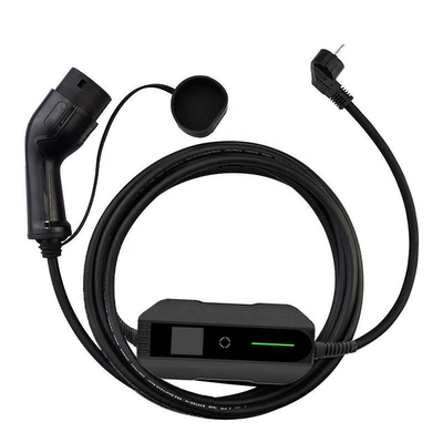 GBT Optional 32A Einzelphase 7W 10-32 Ampere Verstellbarer Strom Typ 2 Portable Ev-Ladegerät mit Ce