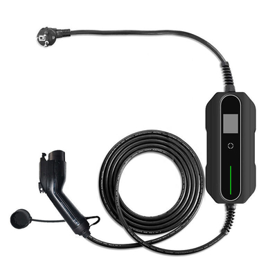 GBT Optional 32A Einzelphase 7W 10-32 Ampere Verstellbarer Strom Typ 2 Portable Ev-Ladegerät mit Ce