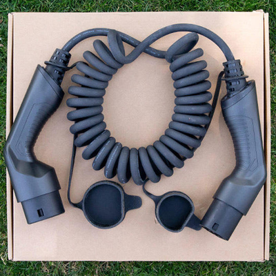 16A 32A Typ2-Type2-EV-Ladestecker mit TPU-Material und Betriebsspannung 250V