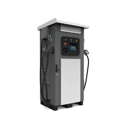 Gleichstrom-Ausgangsstrom-Schnellladegerät für Elektrofahrzeuge mit CCS-Schnittstellenstandard und Werbeanzeige