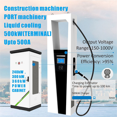 360Kw/600Kw Split-Typ Ev Ultra-Schnellladestation mit CCS2-Schnittstellenstandard