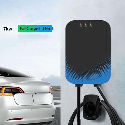 32A Schnellladegerät für Elektrofahrzeuge Wandbox Ladestation für interne Kommunikation OCPP 1.6 Json
